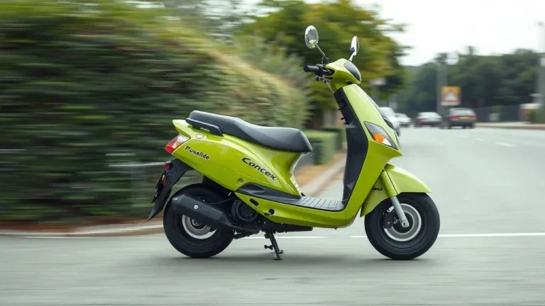 Different types of gas powered scooters with varying engine sizes and styles, showcasing their speed and distance capabilities.