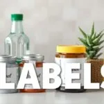 Different types of product labels including food labels, cosmetic labels, pharmaceutical labels, and more, showcasing the importance of clear and compliant labeling for businesses and consumers.