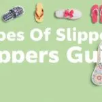 A variety of slippers, showcasing different styles, materials, and brands for men and women.