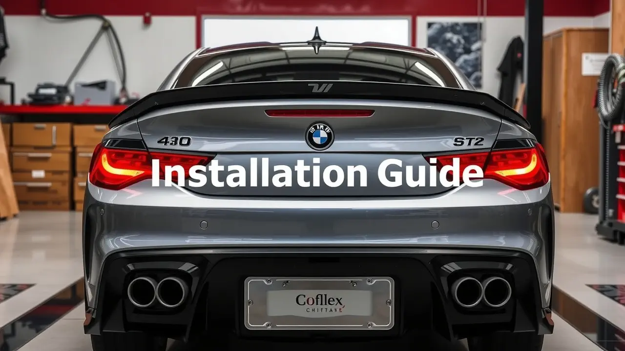 Step by step guide to spoiler installation, showing tools, techniques and professional vs DIY options.