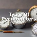 Different types of pycnometers used for accurate density and volume measurement of solids, liquids, and gases.