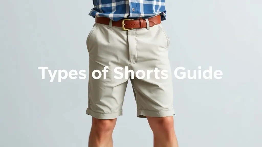 Guide to different types of shorts for men and women, including cargo shorts, swim trunks, Bermuda shorts, and more.