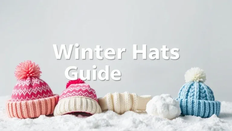 Variety of winter hats including beanies, trapper hats, and more for men, women, and kids. Stylish and warm options for the winter season.