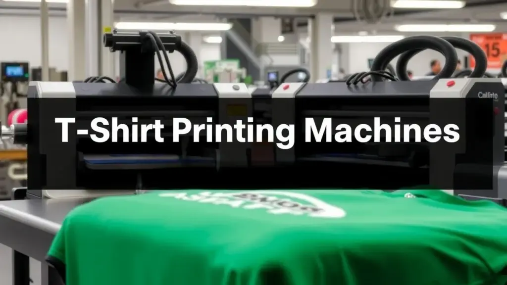 Comparison chart of different t-shirt printing machines, including screen printing, DTG printing, and other methods, highlighting their pros and cons.