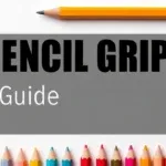 Different types of pencil grips for kids, adults, and therapists to improve handwriting and fine motor skills.