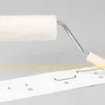 Guide to paint roller nap lengths for different surfaces, showing various nap lengths and their ideal applications.