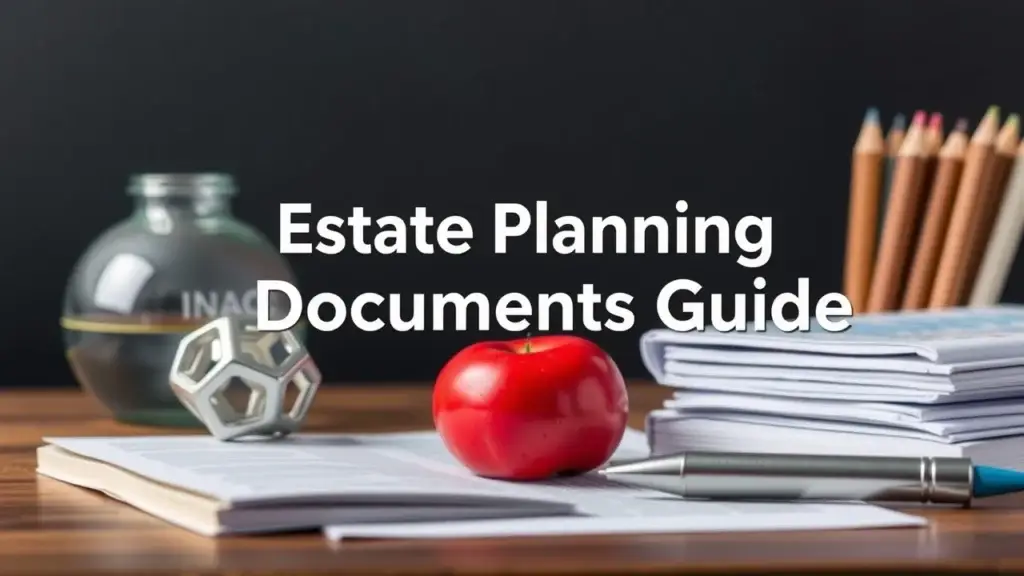Infographic comparing living wills, durable power of attorney, medical power of attorney, and guardianship/custodianship for estate planning.