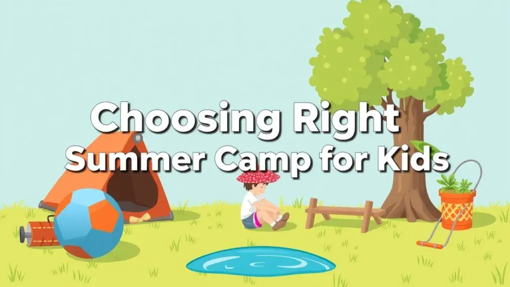 A parent's guide to choosing the right summer camp for their child, considering day camps, overnight camps, specialty camps, and family camps.