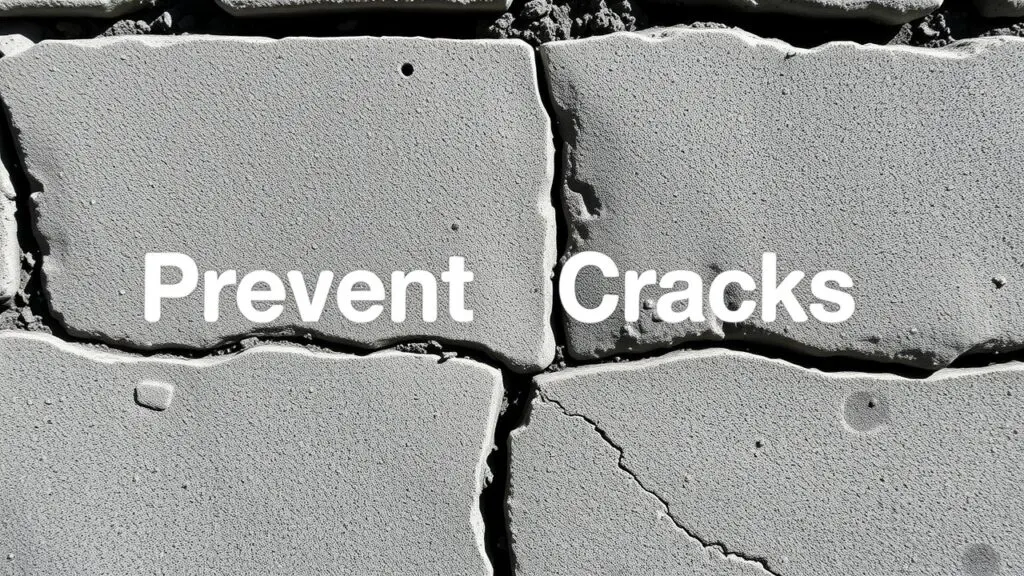 Prevent Concrete Cracks Best Practices: Proper Mix Design, Curing, Joint Placement, Drainage, and Regular Inspections.