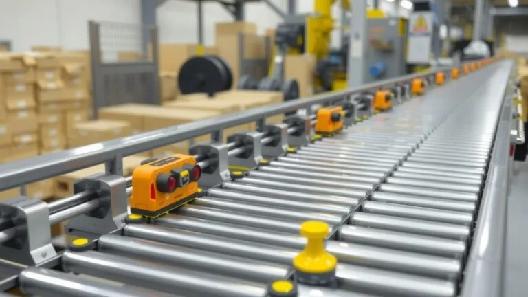 Different types of conveyor systems used in material handling, showcasing their efficiency and automation in various industries.