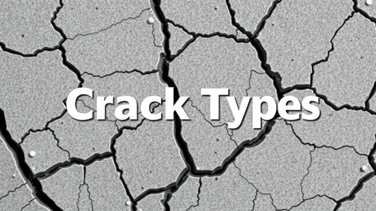 Different types of cracks in walls and their causes, including foundation settling cracks, hairline cracks, and large structural cracks. Learn how to identify and repair them.