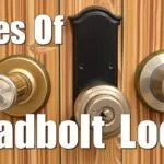 Different types of deadbolt locks including single cylinder, double cylinder, smart locks, and keypad locks. Choose the best lock for your home security.