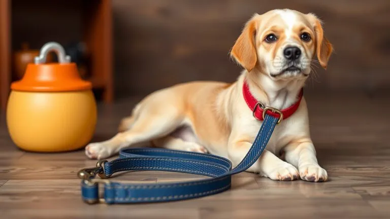 Different types of dog leashes including retractable, adjustable, nylon, leather, and chain leashes.