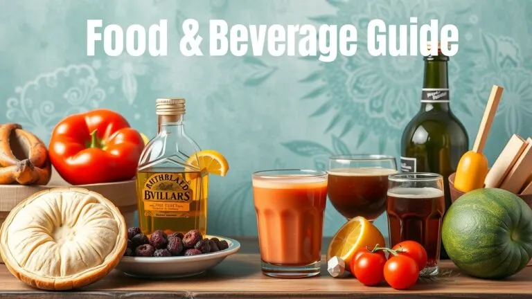Types of Food and Beverages - A Complete Guide.