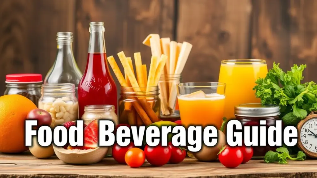 A comprehensive guide to various food and beverage types, covering fast food to fine dining, restaurant operations, and industry trends.