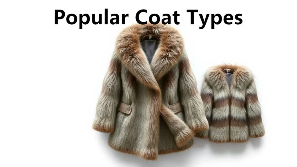 Guide to different types of fur coats, including mink, sable, fox, chinchilla, and shearling.
