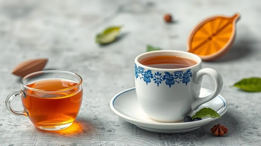 A selection of Indian teas, highlighting the health benefits and flavor profiles of Assam, Darjeeling, and Nilgiri teas. Learn about choosing high-quality tea and its potential health benefits.