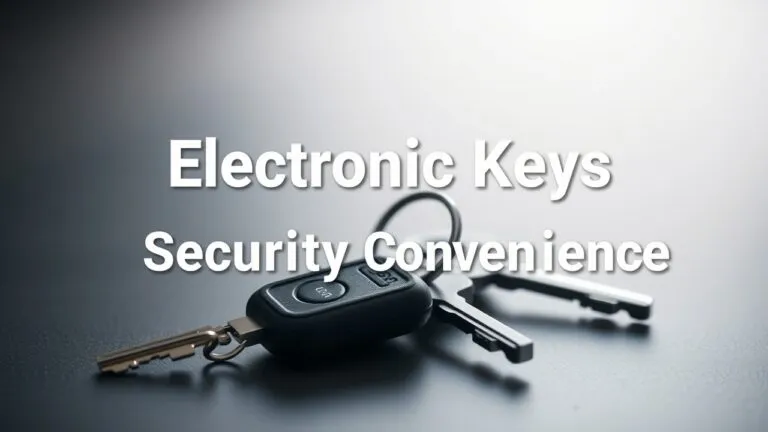 Electronic keys, proximity cards, car key fobs, smartphone digital keys, security, convenience, access control, RFID, transponder, Bluetooth, NFC.