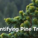 Guide to identifying common eastern pine tree species, including Eastern White Pine and Red Pine, showing differences from spruce and fir trees.