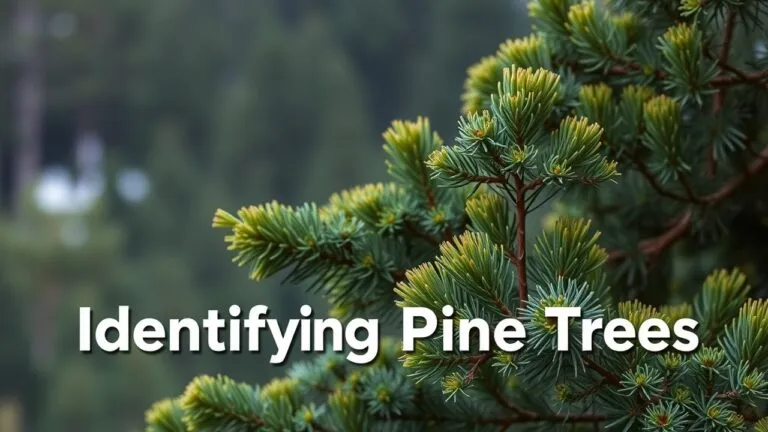 Guide to identifying common eastern pine tree species, including Eastern White Pine and Red Pine, showing differences from spruce and fir trees.