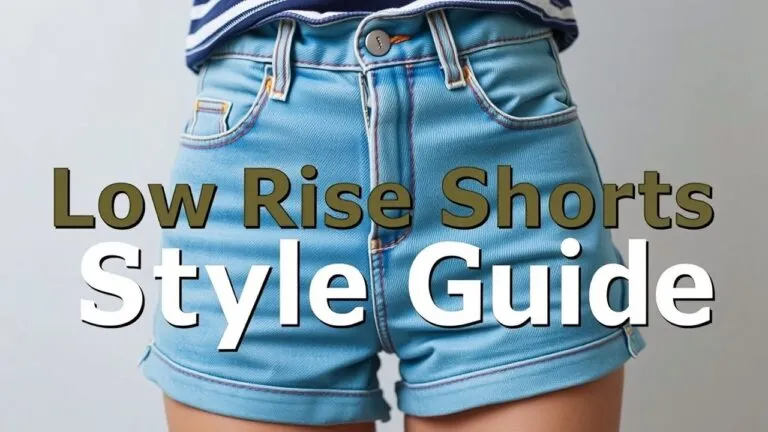 A guide to low rise shorts styles for men and women, including tips on choosing the right fabric and fit for your body shape.
