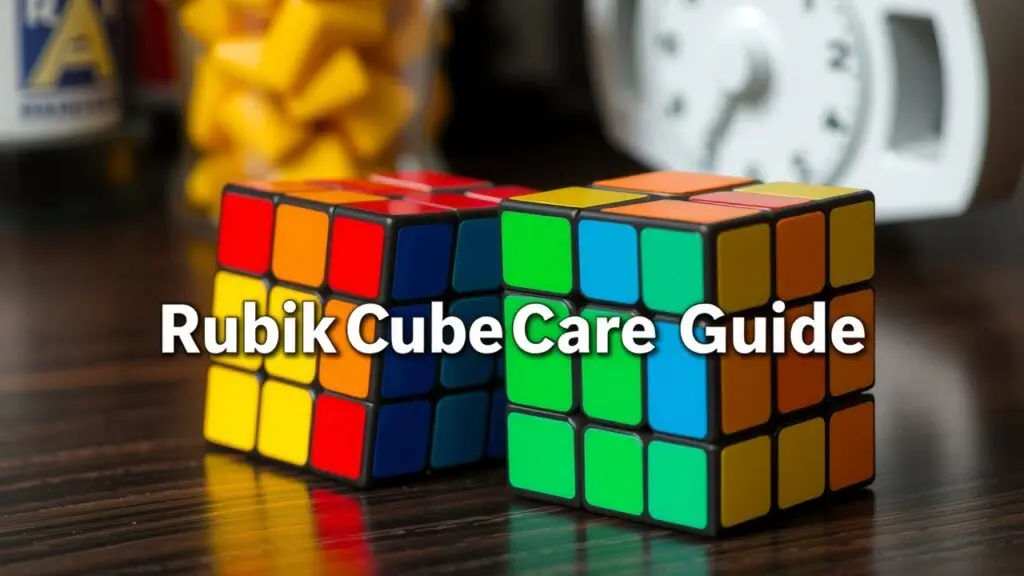 Guide to cleaning, storing, and troubleshooting your Rubik's Cube for optimal performance and longevity.