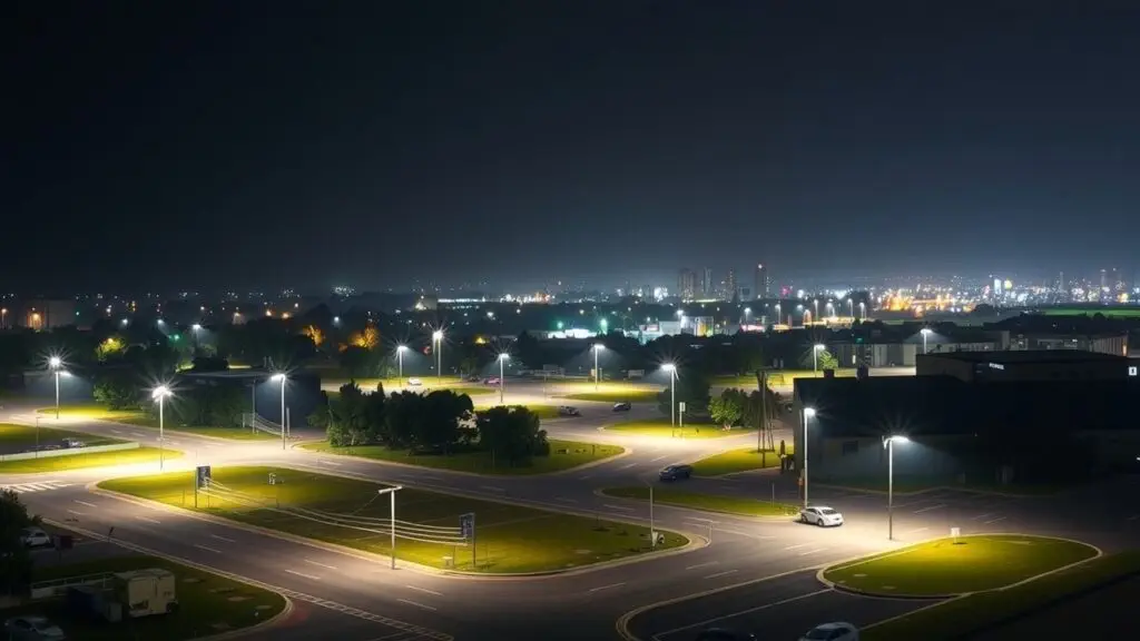 Different types of security lighting, including outdoor lights, motion sensor lights, and smart security lights, to improve home and business security.