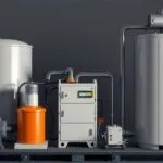 Infographic showing different types of thermal energy storage systems, including their applications and impact on thermal conductivity.