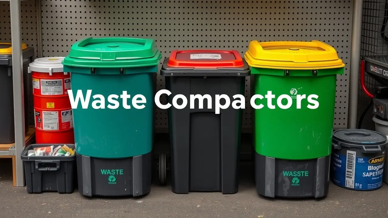Types of commercial and industrial waste compactors, including their features and benefits. A guide to choosing the right waste compaction system for your business.