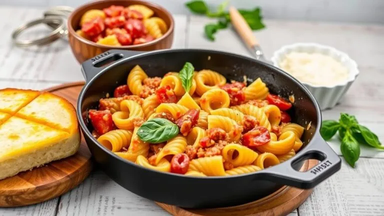 Close-up of a skillet of Velveeta mac and cheese with small pasta shells, showing a creamy, cheesy texture.