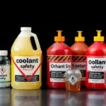 Coolant safety and environmental precautions - proper handling, PPE (gloves, goggles, mask), and responsible disposal methods for protecting yourself and the environment.