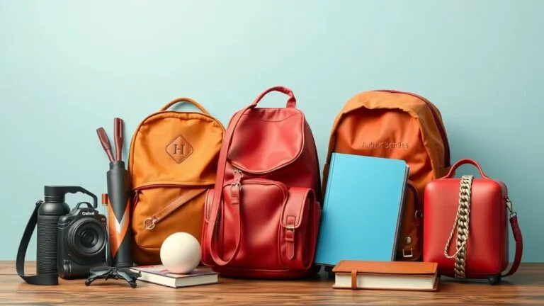 Author with various backpacks showcasing expertise in outdoor gear and travel packs.