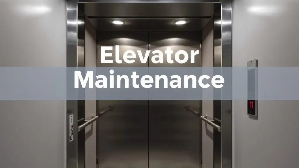 Types of elevator maintenance issues, common problems, solutions, and preventative maintenance.