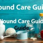 Infographic showing types of wounds, assessment, management, and appropriate dressings for wound care.