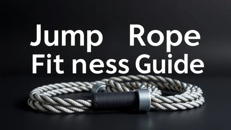 Infographic showing different types of jump ropes and their best uses, including speed ropes, beaded ropes, weighted ropes, and leather ropes.