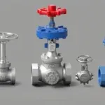 Different types of control valves including ball, globe, butterfly, gate, check, and needle valves. A guide to choosing the right valve for your system.