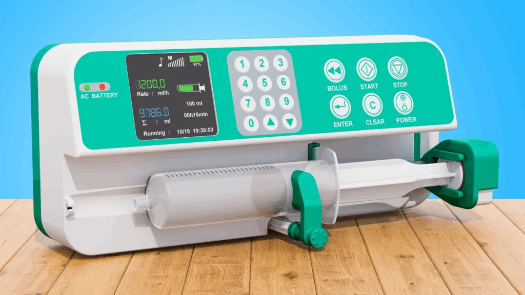 Enteral feeding pump benefits include precise nutrient delivery, reduced waste, and accommodation of various formulas. Risks include mechanical failure, infection, and aspiration pneumonia.