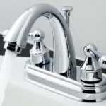 Different types of tap washers, including flat and beveled washers, shown with their sizes and applications for faucet repair and leak prevention.