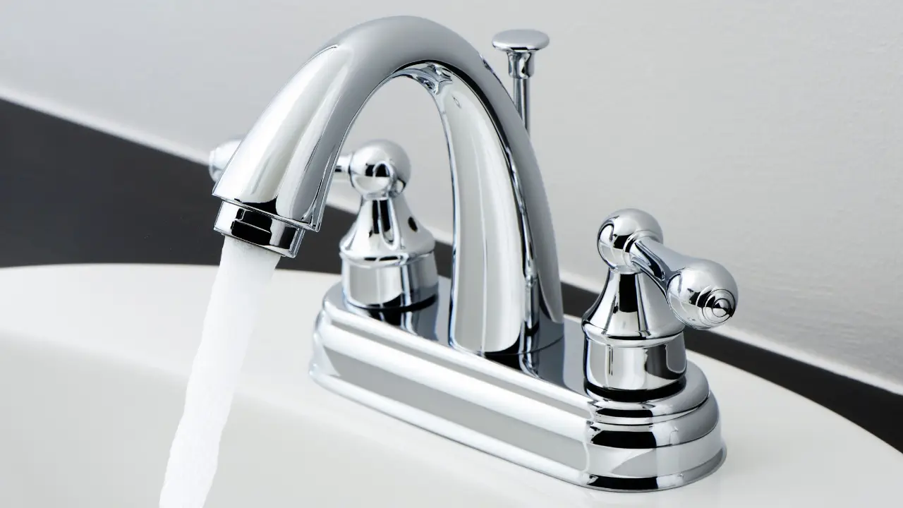 Different types of tap washers, including flat and beveled washers, shown with their sizes and applications for faucet repair and leak prevention.