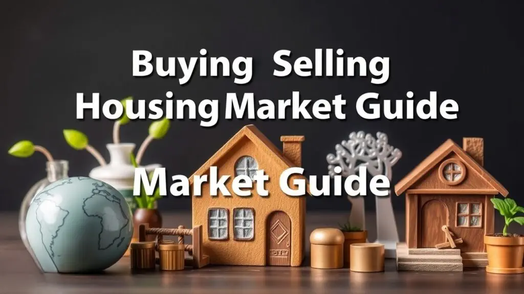 Infographic explaining buyer's market, seller's market, and balanced market; key differences and strategies for buyers and sellers in each market type.