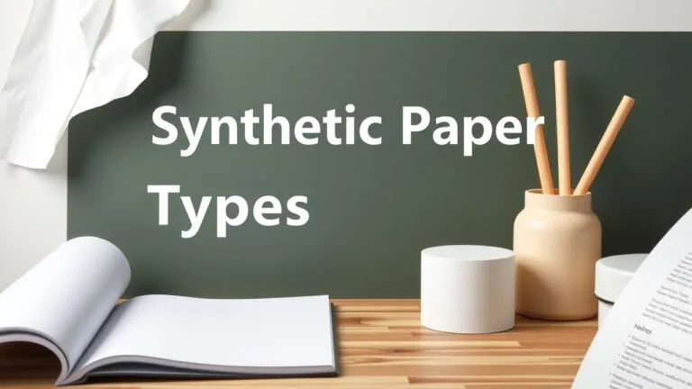 Types of synthetic paper, including their properties, uses, and printing methods. A comprehensive guide to synthetic paper for various applications.