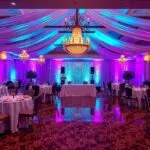 Comparison showing average costs for various prom venue options, including community centers, parks, schools, and art galleries.