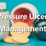 Multidisciplinary approach to pressure ulcer treatment and management, including wound care, nutritional support, pressure redistribution, and collaborative healthcare.
