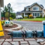 Different driveway drainage solutions, including grading, French drains, trench drains, and permeable paving, showcasing the pros and cons of each method.