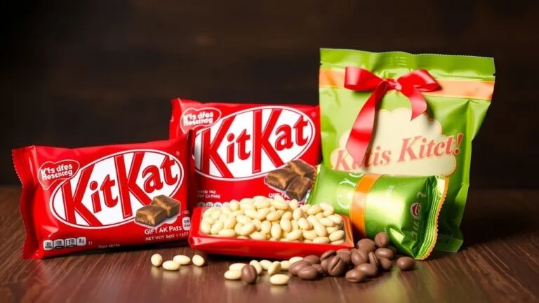 Assorted KitKat gift packs in various sizes and designs, including standard boxes, seasonal themes, and corporate options.