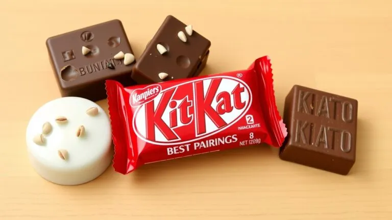 Best KitKat pairings with food and drinks. A guide to the perfect combinations for classic and unique KitKat flavors, including chocolate and Asian-inspired varieties.