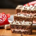 Delicious KitKat recipes and ideas, including homemade KitKat bars, brownies, and other sweet treats.
